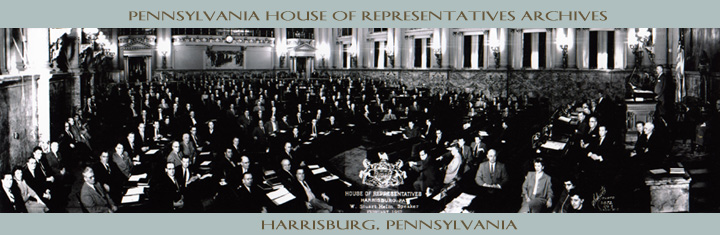 Pennsylvania House of Representatives Archives